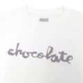 CHOCOLATE LONG SLEEVE チョコレート ロングスリーブTシャツ CHUNK WHITE スケートボード スケボー 1