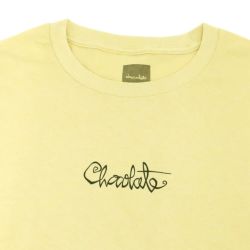 CHOCOLATE LONG SLEEVE チョコレート ロングスリーブTシャツ SCRIPT VEGAS GOLD スケートボード スケボー 1