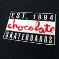 CHOCOLATE T-SHIRT チョコレート Tシャツ ADVISORY BLACK スケートボード スケボー 3