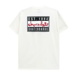 CHOCOLATE T-SHIRT チョコレート Tシャツ ADVISORY WHITE スケートボード スケボー 