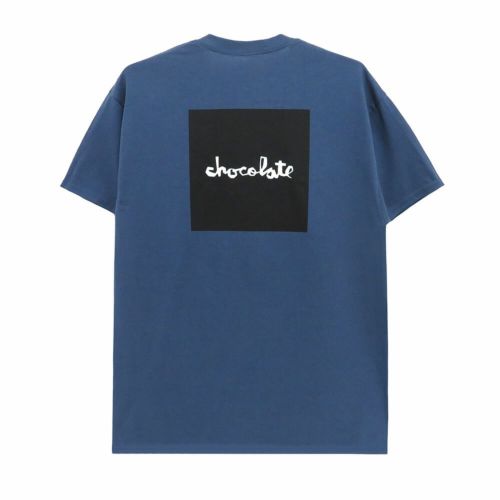 CHOCOLATE T-SHIRT チョコレート Tシャツ OG SQUARE HARBOR BLUE スケートボード スケボー 