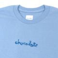 CHOCOLATE T-SHIRT チョコレート Tシャツ OG CHUNK SQUARE DUSTY BLUE スケートボード スケボー 2