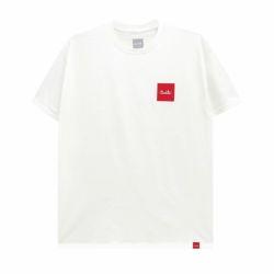 CHOCOLATE T-SHIRT チョコレート Tシャツ SCRIPT SQUARE WHITE スケートボード スケボー 