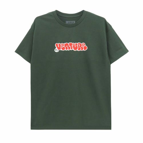 VENTURE T-SHIRT ベンチャー Tシャツ THROW FOREST GREEN スケートボード スケボー 