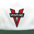 VENTURE CAP ベンチャー キャップ HERITAGE SNAPBACK WHITE/GREEN スケートボード スケボー 4