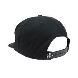 ANTIHERO CAP アンチヒーロー キャップ BASIC PIGEON ROUND SNAPBACK BLACK/GOLD スケートボード スケボー 2