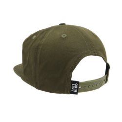 ANTIHERO CAP アンチヒーロー キャップ BASIC PIGEON SNAPBACK OLIVE/ORANGE スケートボード スケボー 2