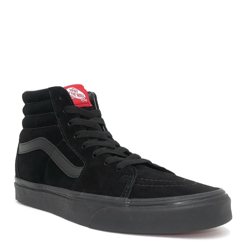 VANS SHOES バンズ シューズ スニーカー SK8 HI BLACK/BLACK（US企画） スケートボード スケボー