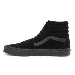 VANS SHOES バンズ シューズ スニーカー SK8 HI BLACK/BLACK（US企画） スケートボード スケボー 4