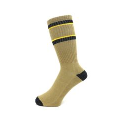 ANTIHERO SOCKS アンチヒーロー ソックス 靴下 BASIC PIGEON EMB KHAKI/BLACK/GOLD スケートボード スケボー 1