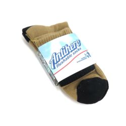 ANTIHERO SOCKS アンチヒーロー ソックス 靴下 BASIC PIGEON EMB KHAKI/BLACK/GOLD スケートボード スケボー 5