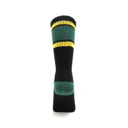 ANTIHERO SOCKS アンチヒーロー ソックス 靴下 BLACK HERO OUTLINE BLACK/DARK GREEN/GOLD スケートボード スケボー 2