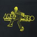 ANTIHERO LONG SLEEVE アンチヒーロー ロングスリーブTシャツ SLINGSHOT POCKET BLACK/YELLOW スケートボード スケボー 3
