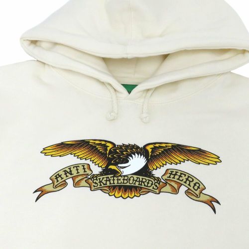 ANTIHERO HOOD アンチヒーロー パーカー EAGLE BONE/BLACK スケート