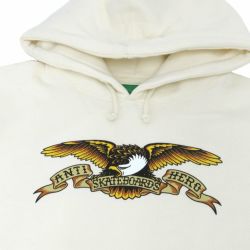 ANTIHERO HOOD アンチヒーロー パーカー EAGLE BONE/BLACK スケートボード スケボー 1