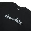 CHOCOLATE LONG SLEEVE チョコレート ロングスリーブTシャツ CHUNK BLACK/GREY スケートボード スケボー　1