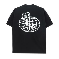 LAST RESORT AB T-SHIRT ラストリゾートエービー Tシャツ ATLAS MONOGRAM BLACK スケートボード スケボー 