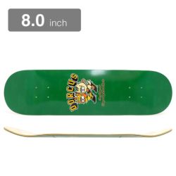 DORCUS DECK ドーカス デッキ TEAM CHIMERA X ZETT GREEN 8.0 スケートボード スケボー