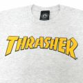 THRASHER T-SHIRT スラッシャー Ｔシャツ COVER LOGO ASH（US企画） スケートボード スケボー 1