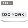 ZOO YORK DECK ズーヨーク デッキ TEAM OG 95 LOGO BLOCK WHITE 7.75 スケートボード スケボー