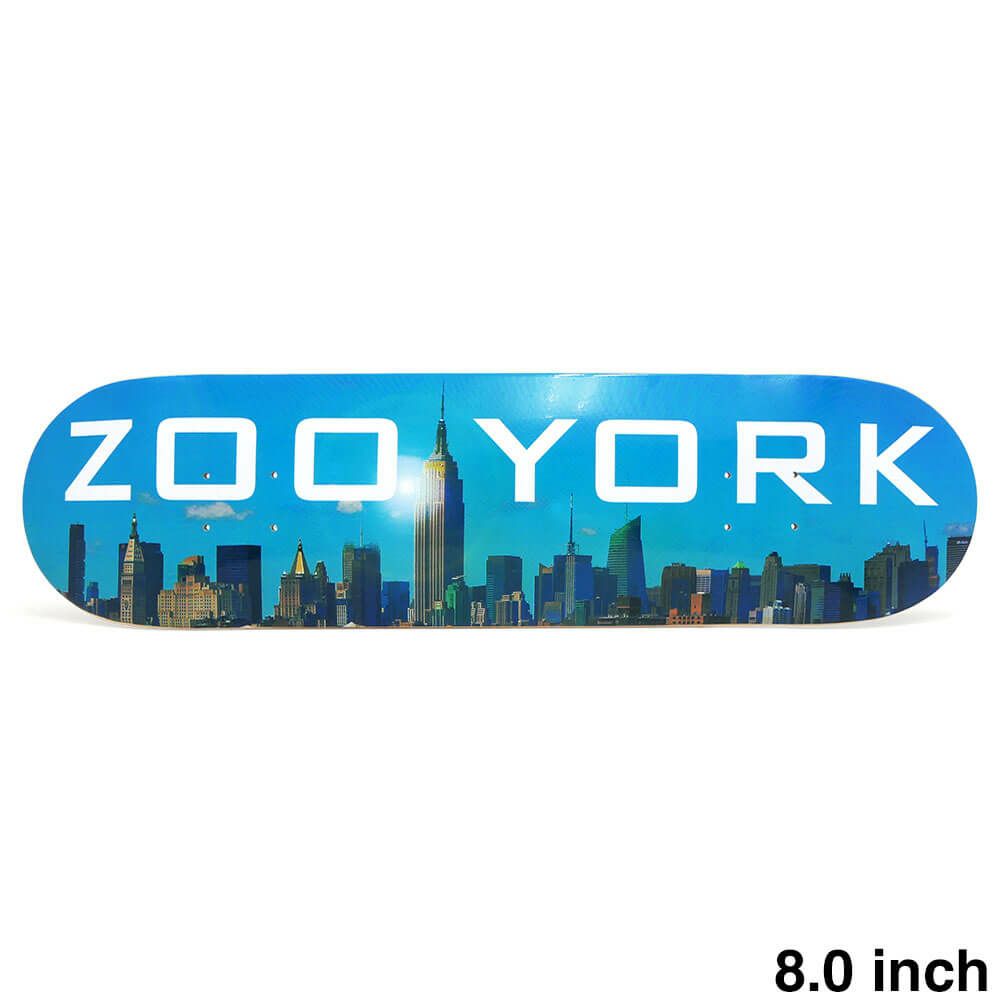 ZOO YORK DECK ズーヨーク デッキ TEAM BIG CITY FLARE 8.0 スケートボード スケボー