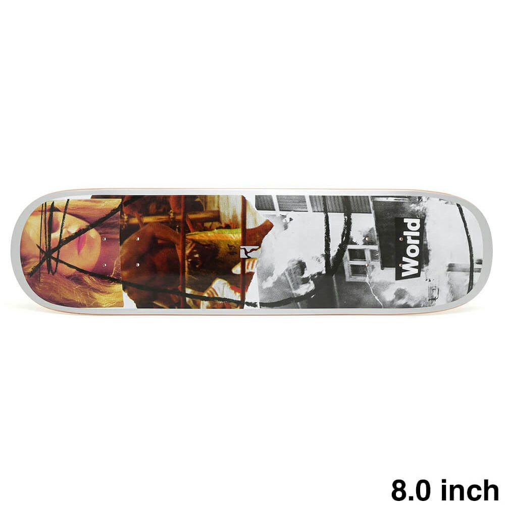 POETIC COLLECTIVE DECK ポエティックコレクティブ デッキ TEAM WORLD FRAME 8.0 スケートボード スケボー