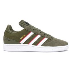 ADIDAS SHOES アディダス シューズ スニーカー BUSENITZ x DAN MANCINA ID3370 OLIVE/RED/WHITE スケートボード スケボー 3