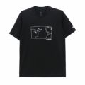 ADIDAS T-SHIRT アディダス Tシャツ SHMOO FOIL NOT EAZY BLACK スケートボード スケボー 