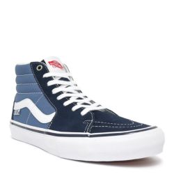 VANS SHOES バンズ シューズ スニーカー SKATE SK8 HI NAVY/WHITE（US企画） スケートボード スケボー