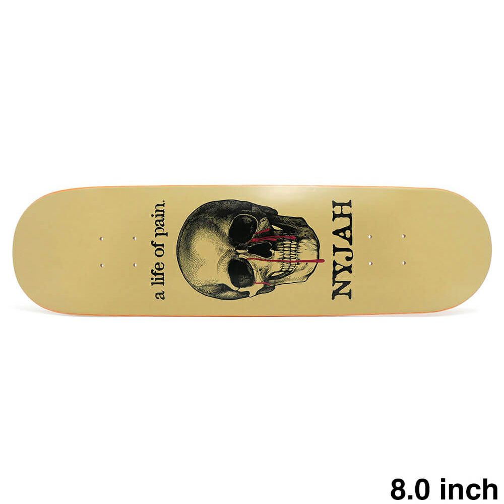 DISORDER DECK ディスオーダー デッキ NYJAH HUSTON LIFE OF PAIN 8.0 スケートボード スケボー