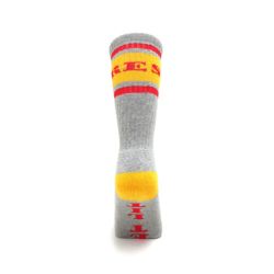 SPITFIRE SOCKS スピットファイヤー ソックス 靴下 CLASSIC 87 BIGHEAD GREY/RED/YELLOW スケートボード スケボー 2