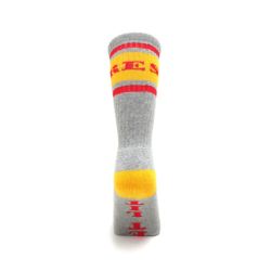 SPITFIRE SOCKS スピットファイヤー ソックス 靴下 CLASSIC 87 BIGHEAD GREY/RED/YELLOW スケートボード スケボー 2
