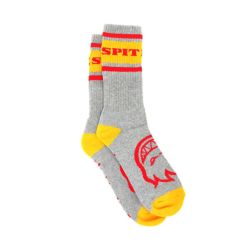 SPITFIRE SOCKS スピットファイヤー ソックス 靴下 CLASSIC 87 BIGHEAD GREY/RED/YELLOW スケートボード スケボー 3