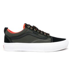 VANS SHOES バンズ シューズ スニーカー SKATE OLD SKOOL SPITFIRE BLACK/FLAME（US企画） スケートボード スケボー 3