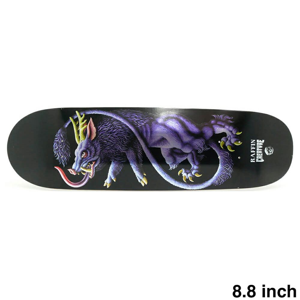 CREATURE DECK クリーチャー デッキ PETER RAFFIN CREST 8.8 スケートボード スケボー