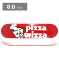 PIZZA DECK ピザ デッキ TEAM WIZZA 8.0 スケートボード スケボー