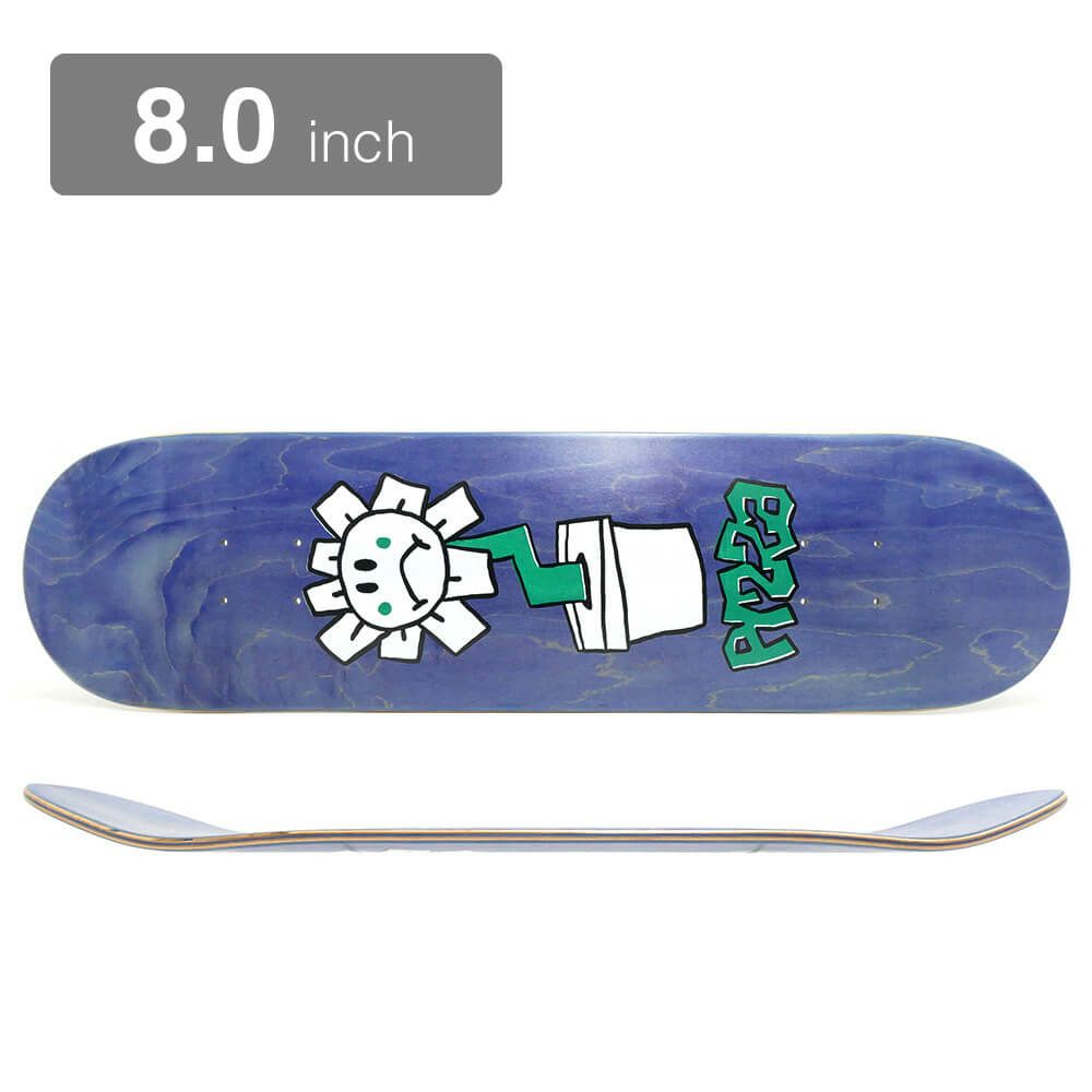 PIZZA DECK ピザ デッキ TEAM KERPLUNK NAVY STAIN 8.0 スケートボード スケボー