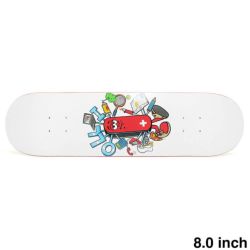 PIZZA DECK ピザ デッキ OLLI WEISMANTEL DEBUT 8.0 スケートボード スケボー