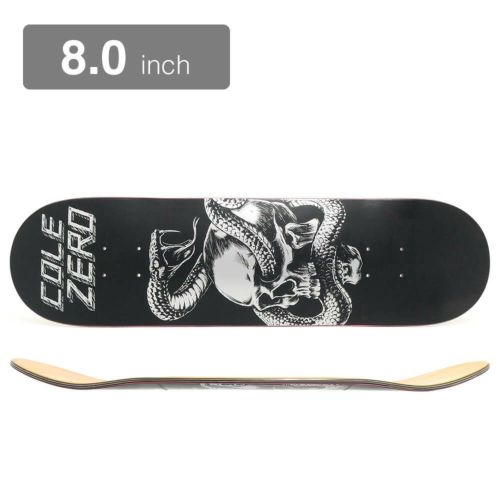 ZERO DECK ゼロ デッキ CHRIS COLE SKULL & SNAKE 8.0 RESIN-7 スケートボード スケボー