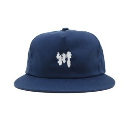 KAWA CAP 川 キャップ 川 CAP NAVY スケートボード スケボー 1