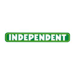 INDEPENDENT STICKER インディペンデント ステッカー BAR LOGO GREEN スケートボード スケボー