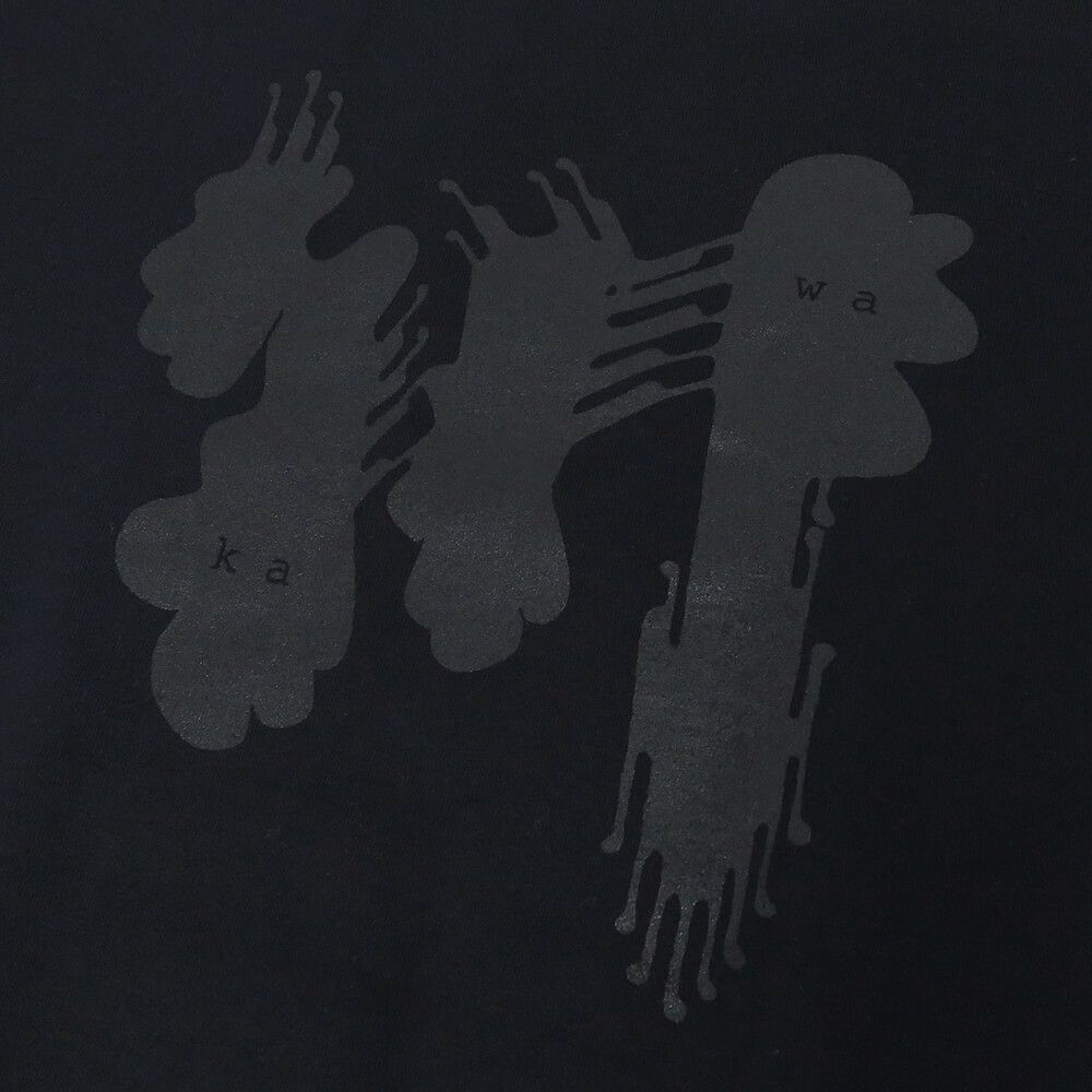 KAWA CREW SWEAT 川 トレーナー 川 BIG LOGO BLACK/BLACK スケートボード スケボー 1