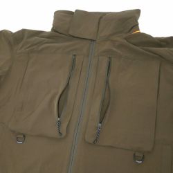 EVISEN JACKET エビセン ジャケット SUPER LIGHT NYLON JKT OLIVE スケートボード スケボー 3