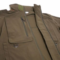 EVISEN JACKET エビセン ジャケット SUPER LIGHT NYLON JKT OLIVE スケートボード スケボー 4