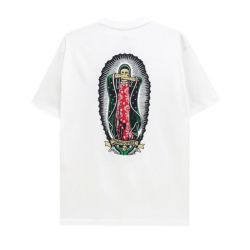 HARD LUCK T-SHIRT ハードラック Tシャツ LADY G BANDERA WHITE スケートボード スケボー 