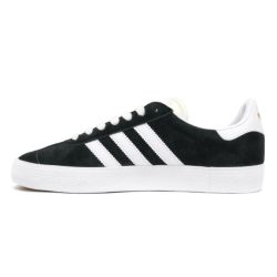 ADIDAS SHOES アディダス シューズ スニーカー GAZELLE ADV FX6563 BLACK/WHITE/GOLD スケートボード スケボー 4