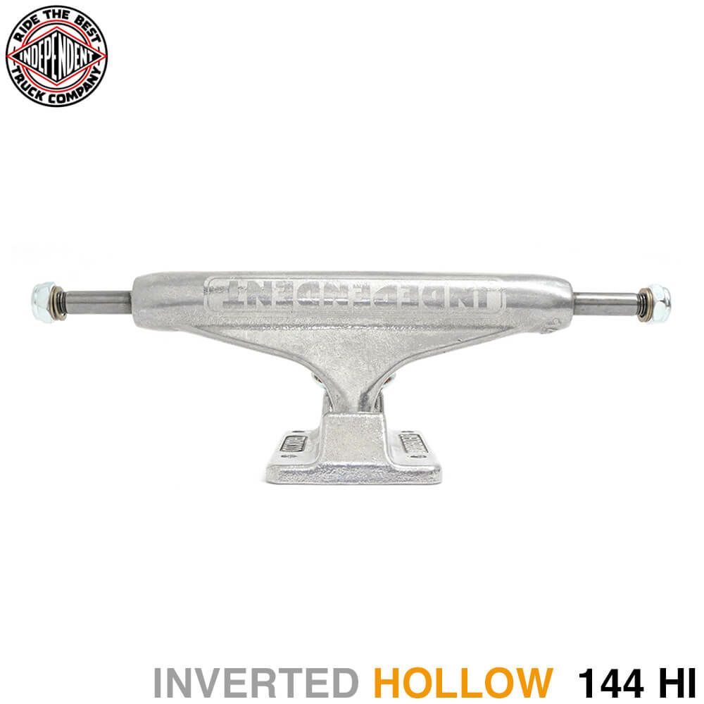 INDEPENDENT TRUCK インディペンデント トラック STAGE 11 HOLLOW INVERTED KINGPIN BAR 144 HI（STANDARD） シルバー スケートボード スケボー