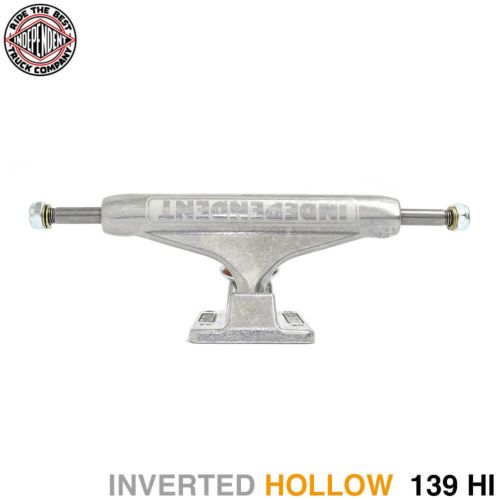 INDEPENDENT TRUCK インディペンデント トラック STAGE 11 HOLLOW INVERTED KINGPIN BAR 139  HI（STANDARD） シルバー スケートボード スケボー | スケートボードのカリフォルニアストリート