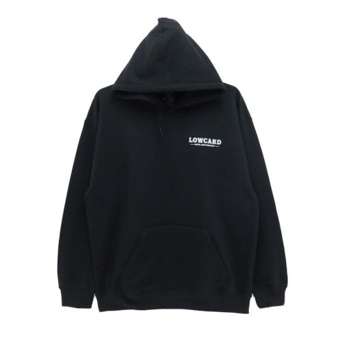 LOWCARD HOOD ローカード パーカー 20TH ANNIVERSARY BLACK スケート