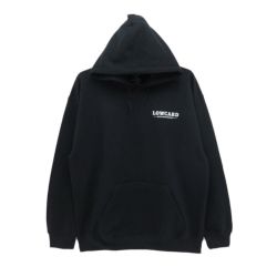 LOWCARD HOOD ローカード パーカー 20TH ANNIVERSARY BLACK スケートボード スケボー 1